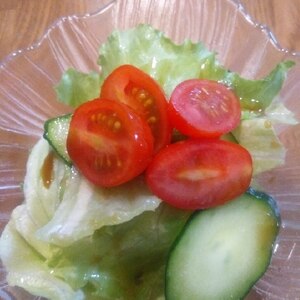 冷凍庫の野菜でチョレギサラダ風